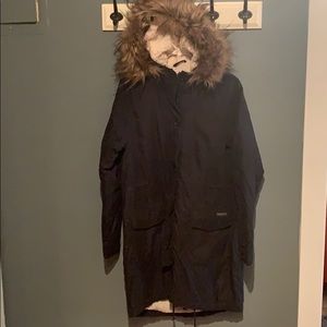 Abercrombie & Fitch duffle jacket with hood